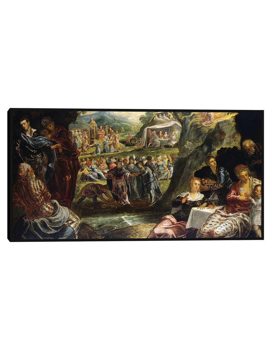 Cuadro decorativo La adoración del becerro de oro (c 1594) técnica mixta Religión y Espiritualidad Cuadro decorativo La adoración del becerro de oro (c 1594) técnica mixta Religión y Espiritualidad
