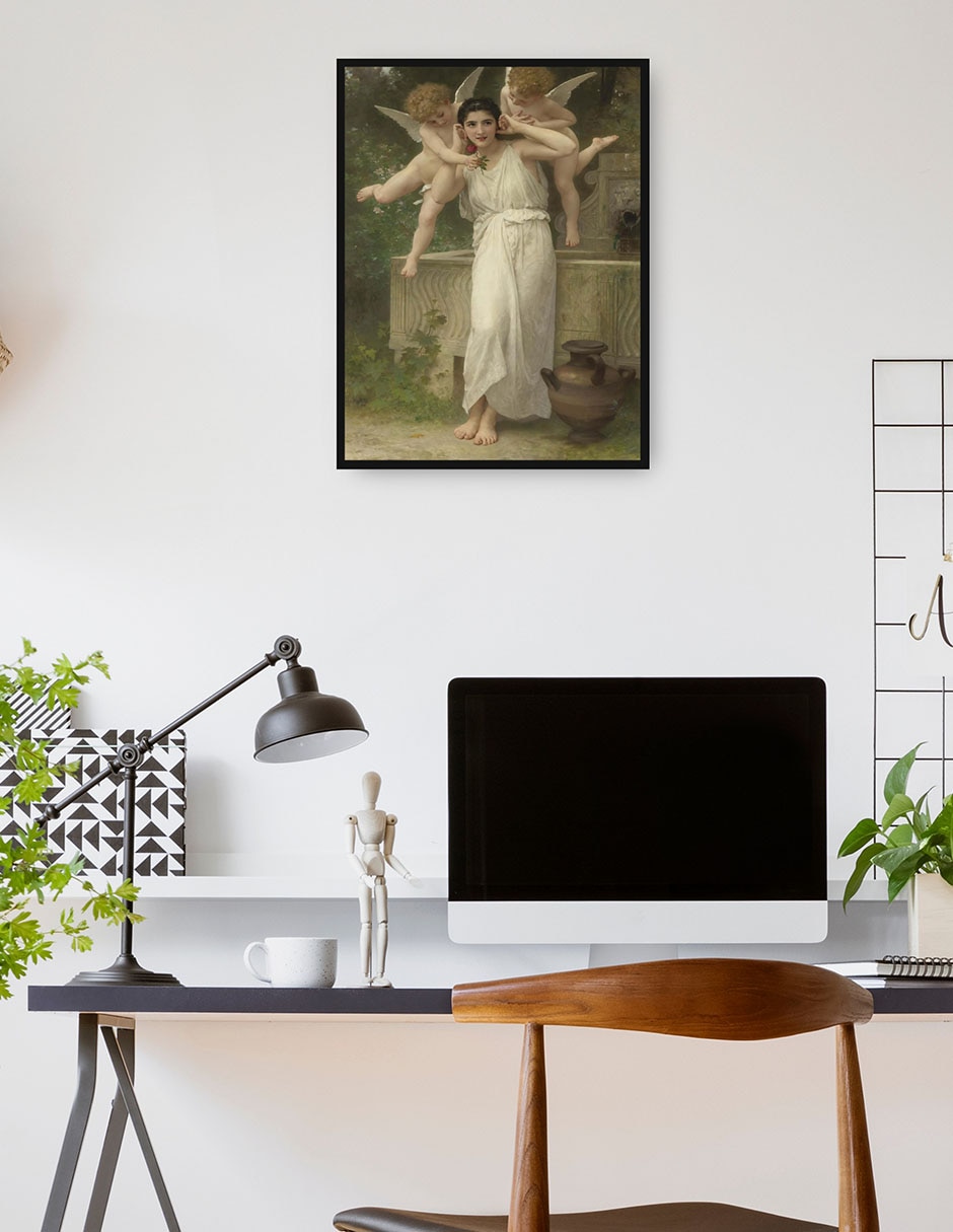 Cuadro decorativo Jeunesse técnica mixta Ángeles 4