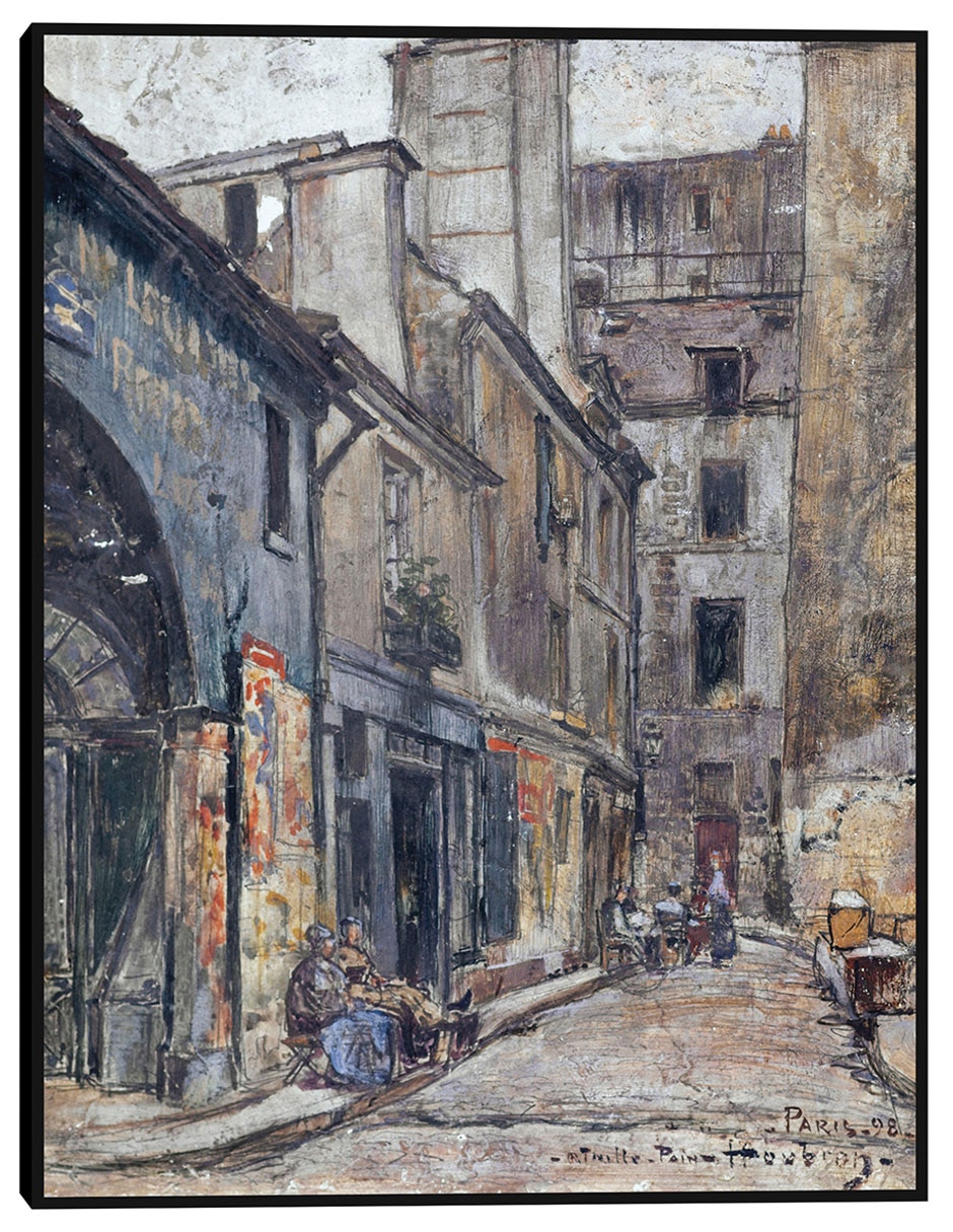 Cuadro decorativo La calle Taille-Pain (1898) técnica mixta Lugares