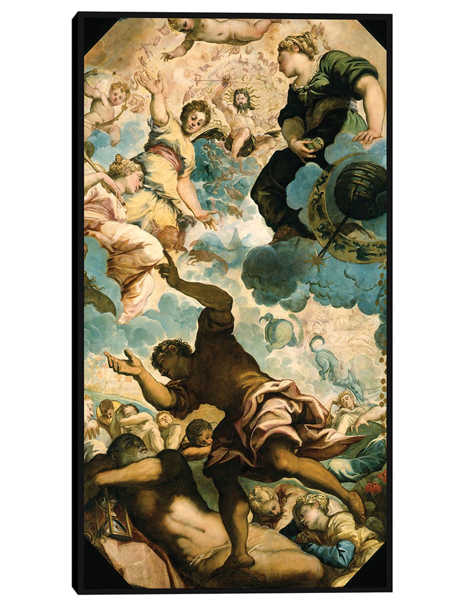 Cuadro decorativo Los sueños de los hombres (mediados del siglo XVI) técnica mixta Ángeles Cuadro decorativo Los sueños de los hombres (mediados del siglo XVI) técnica mixta Ángeles