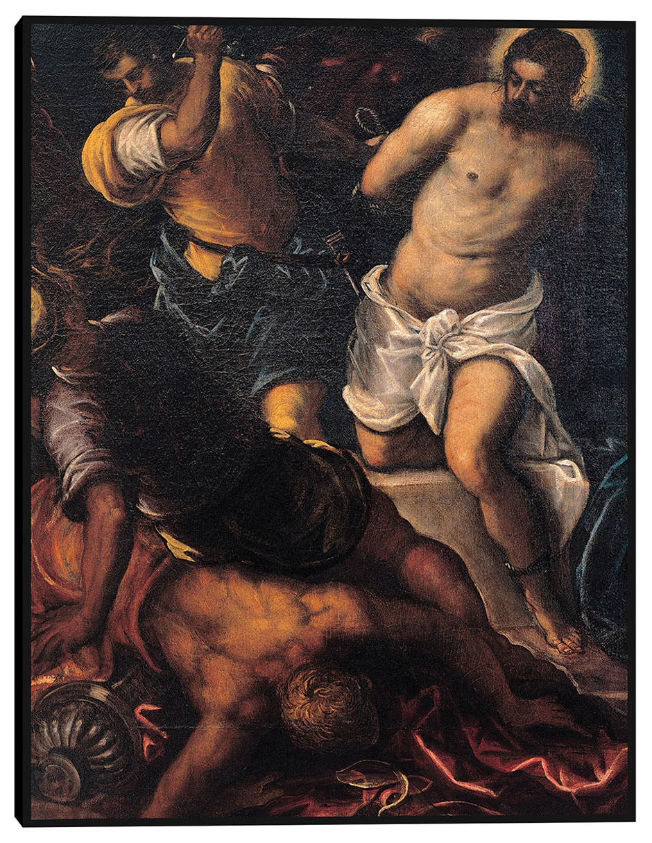 Cuadro decorativo Coronando de espinas (1592) técnica mixta Figuras Celestiales Cuadro decorativo Coronando de espinas (1592) técnica mixta Figuras Celestiales
