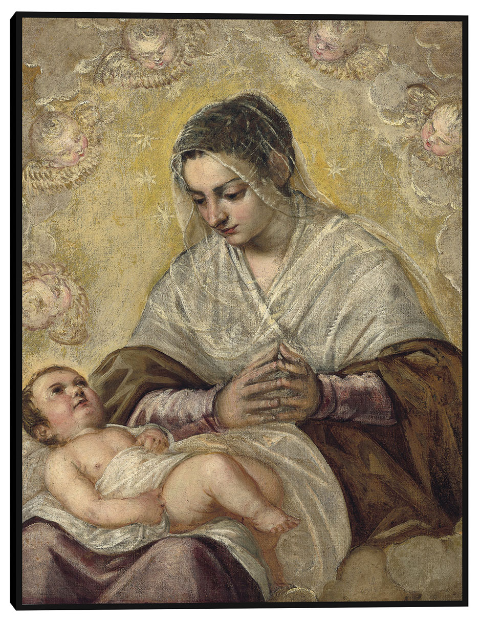 Cuadro decorativo La Virgen de las Estrellas (c 1575-1585) técnica mixta Vírgenes