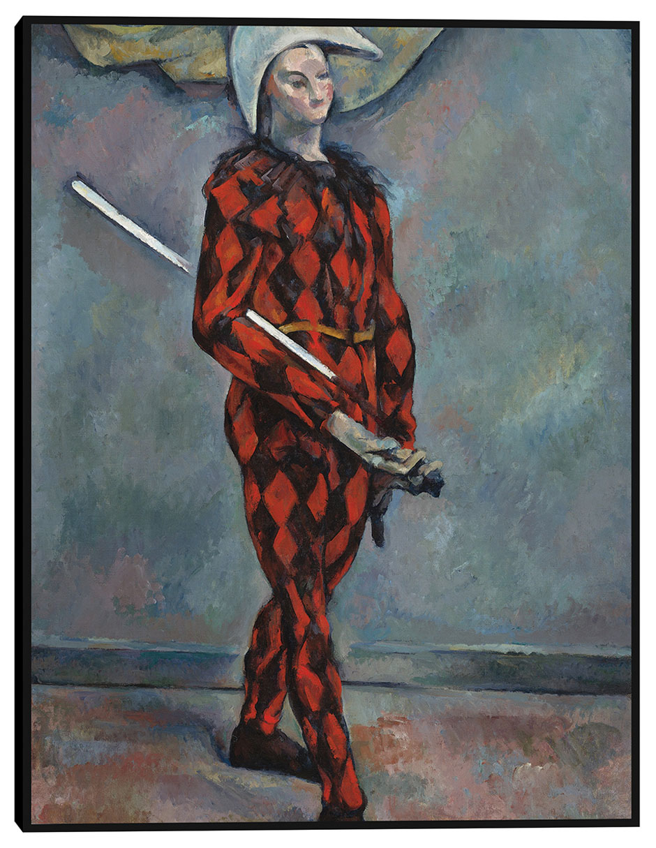 Cuadro decorativo Arlequín (1888-1890) técnica mixta Retratos Cuadro decorativo Arlequín (1888-1890) técnica mixta Retratos