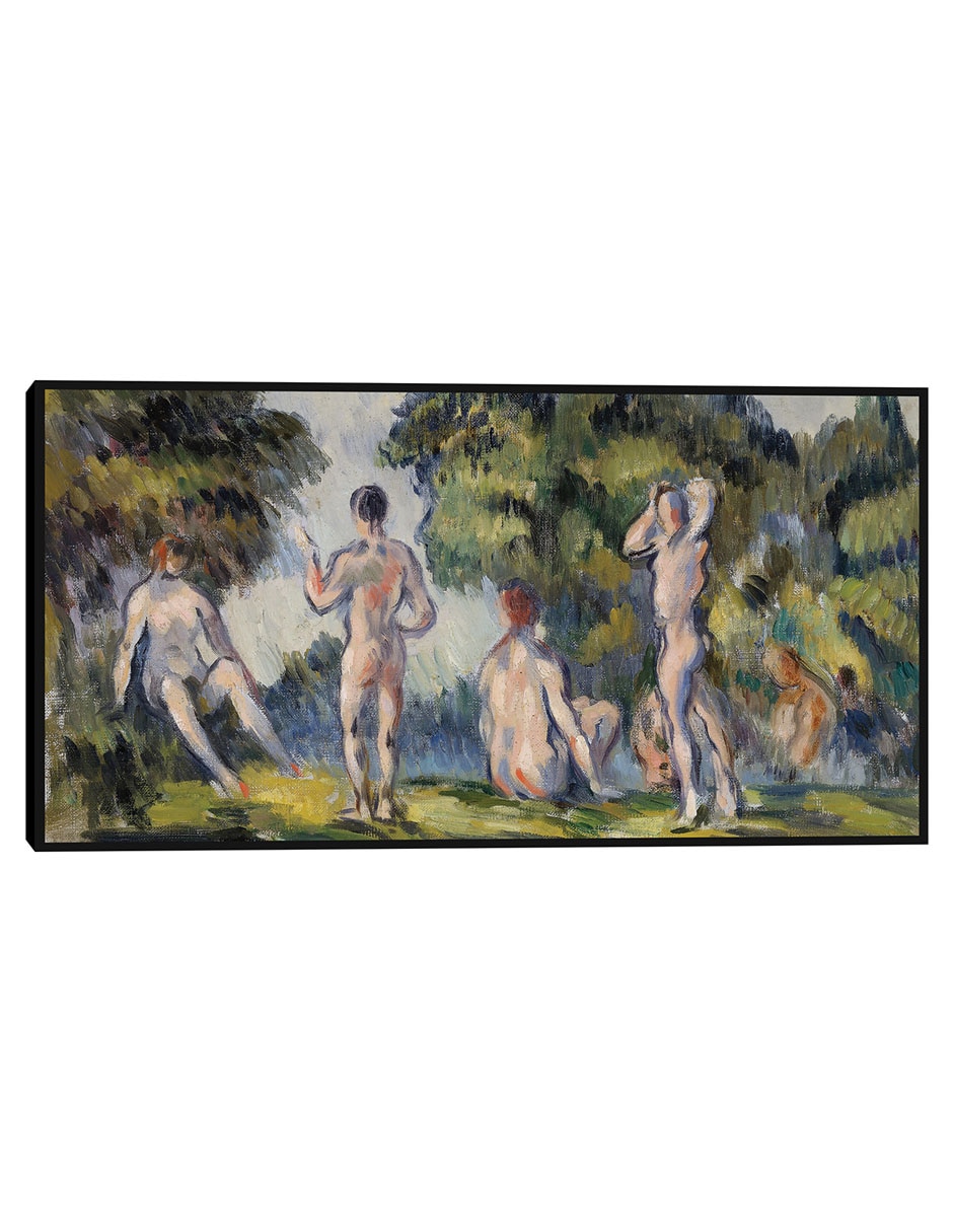 Cuadro decorativo Bañistas (1890) técnica mixta Gente