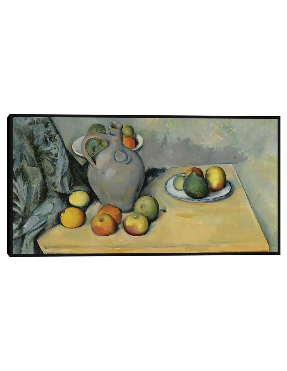 Cuadro decorativo Mesa Pichet Et Fruits Sur Une técnica mixta Cómida