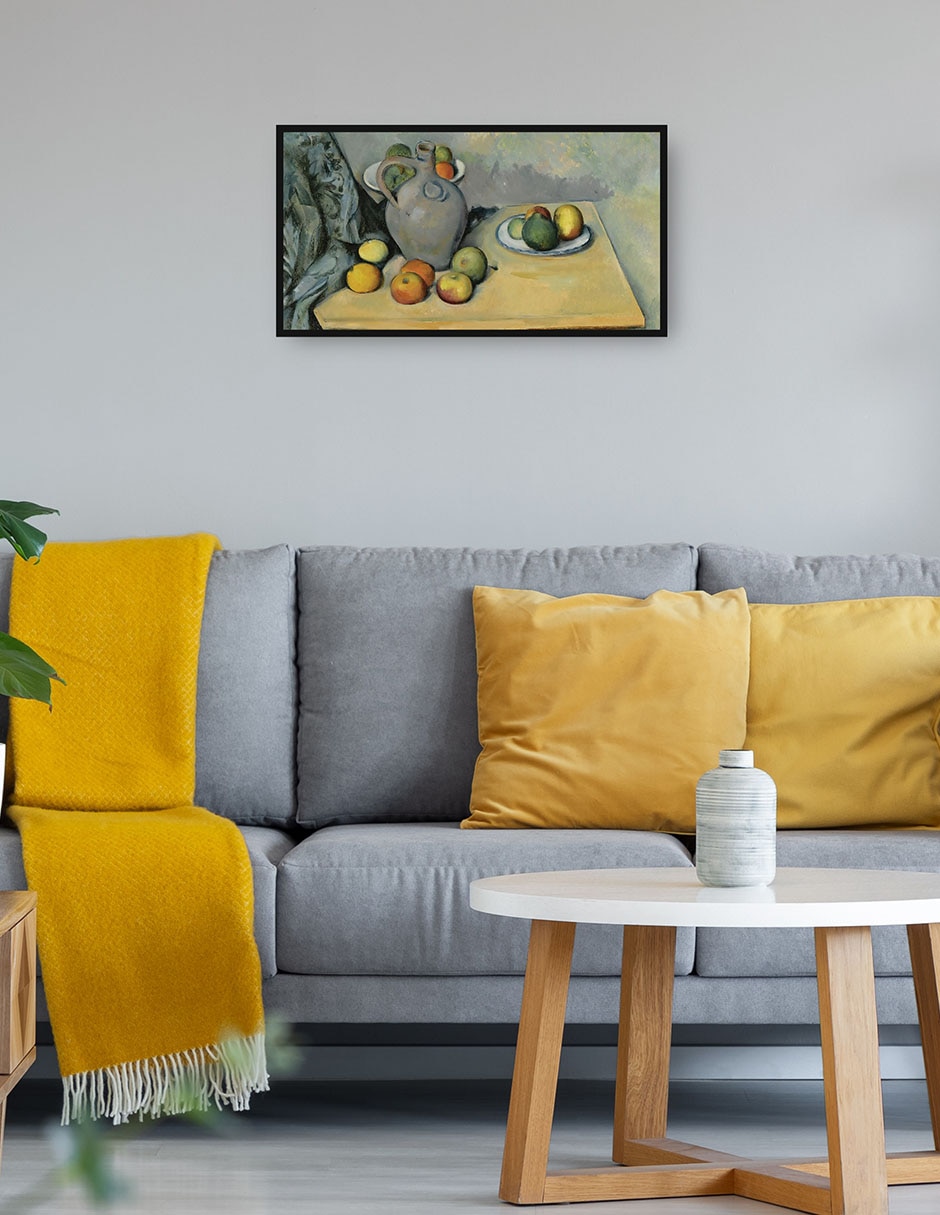 Cuadro decorativo Mesa Pichet Et Fruits Sur Une técnica mixta Cómida 4