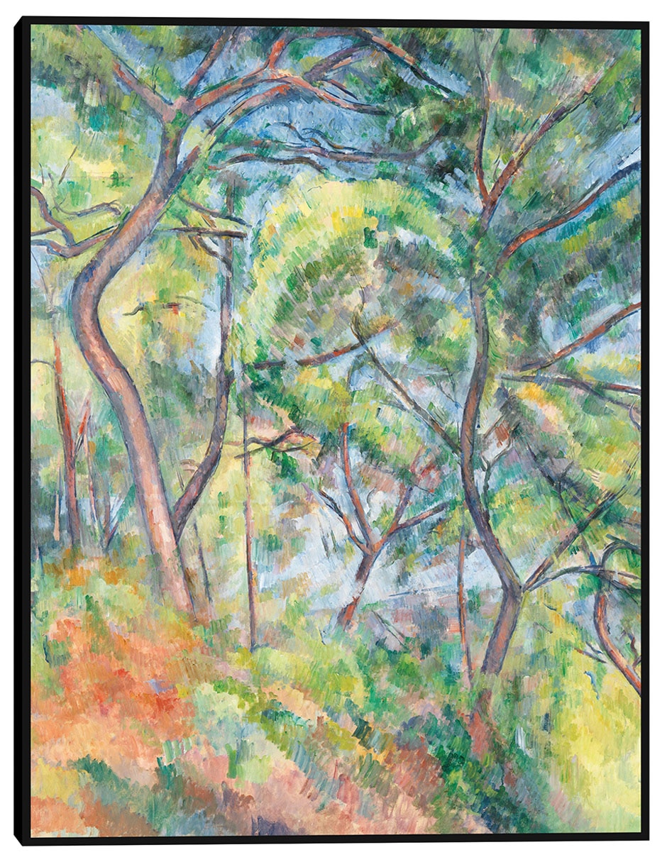 Cuadro decorativo Sous-Bois (hacia 1894) técnica mixta Bosques