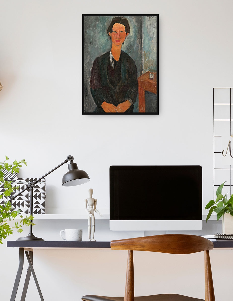 Cuadro decorativo Chaim Soutine técnica mixta Retratos 4
