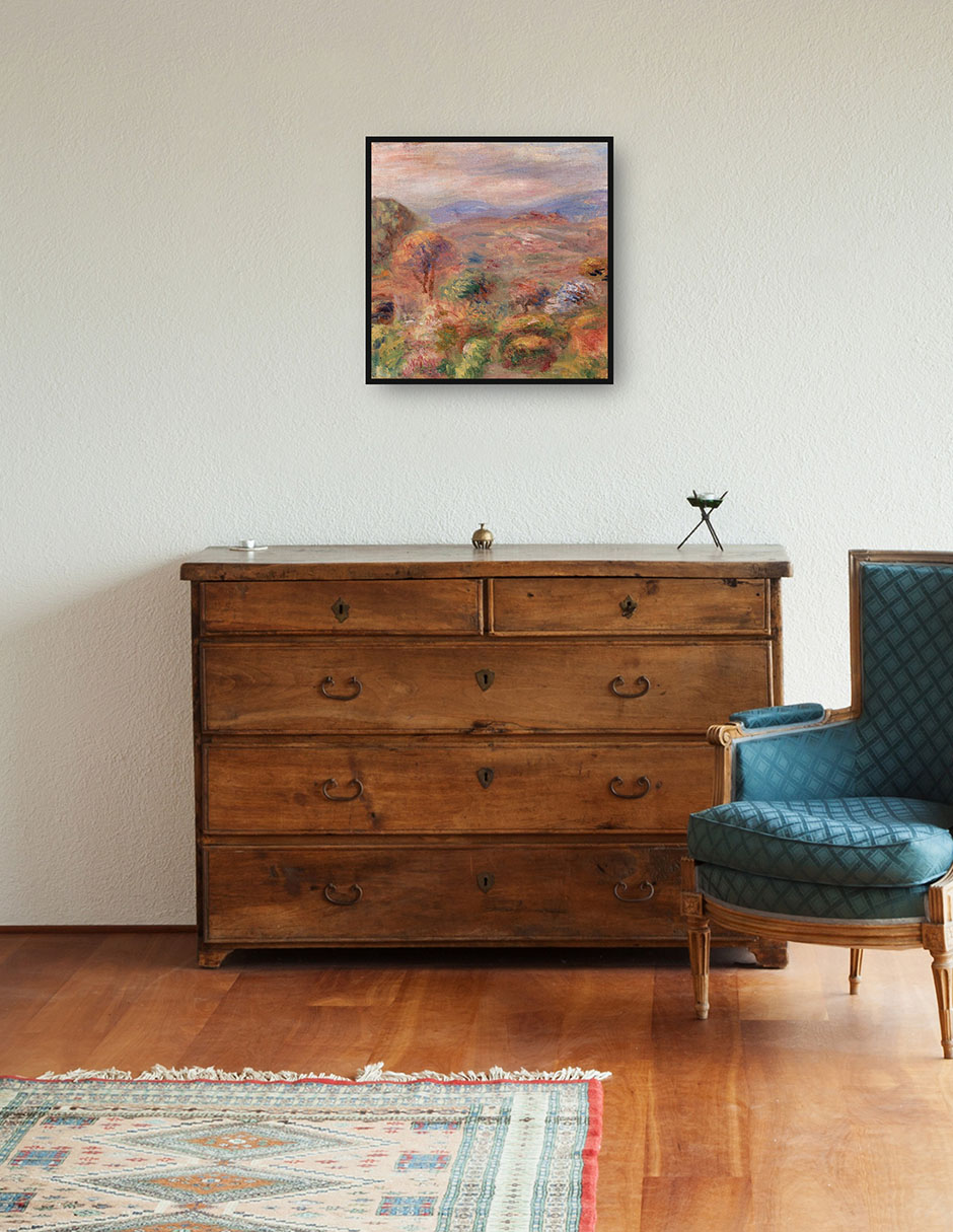 Cuadro decorativo Paisaje (Paysage) (c 1911) técnica mixta Campos 4