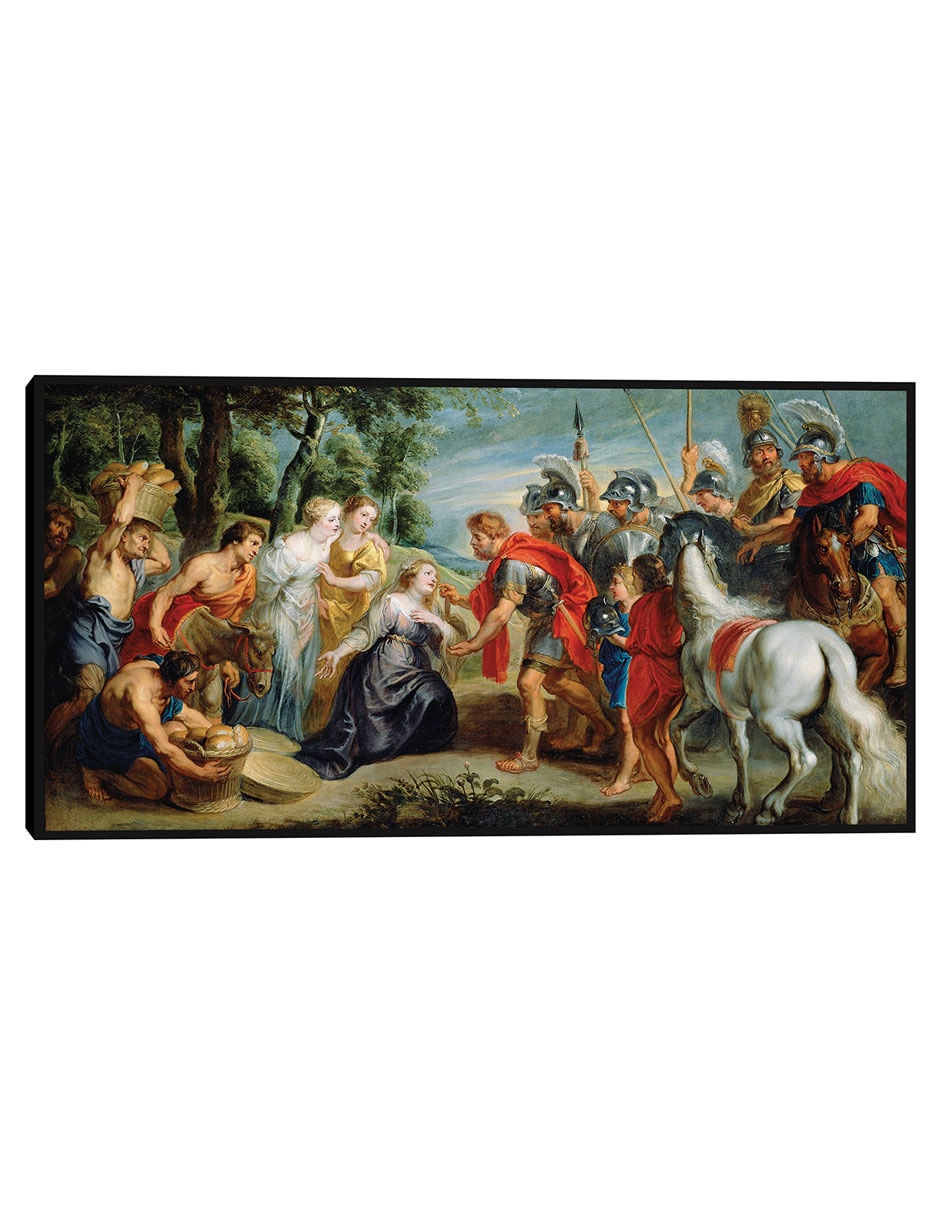 Cuadro decorativo David conoció a Abigail (alrededor de la década de 1620) técnica mixta Figuras Celestiales Cuadro decorativo David conoció a Abigail (alrededor de la década de 1620) técnica mixta Figuras Celestiales
