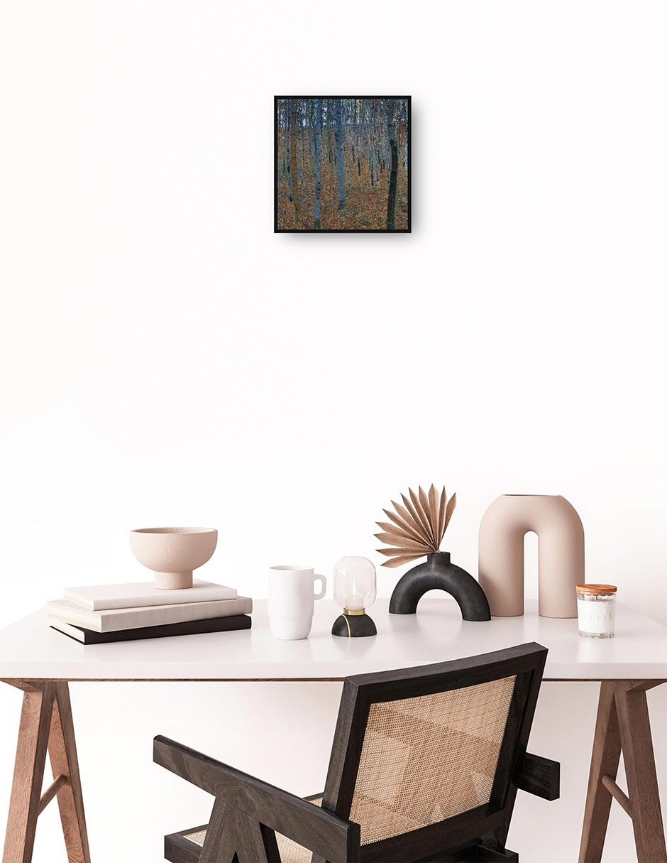 Cuadro decorativo Hayedo I técnica mixta Campos 4