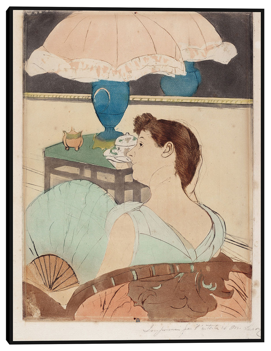 Cuadro decorativo La lámpara (1890-1891) técnica mixta Retratos Cuadro decorativo La lámpara (1890-1891) técnica mixta Retratos
