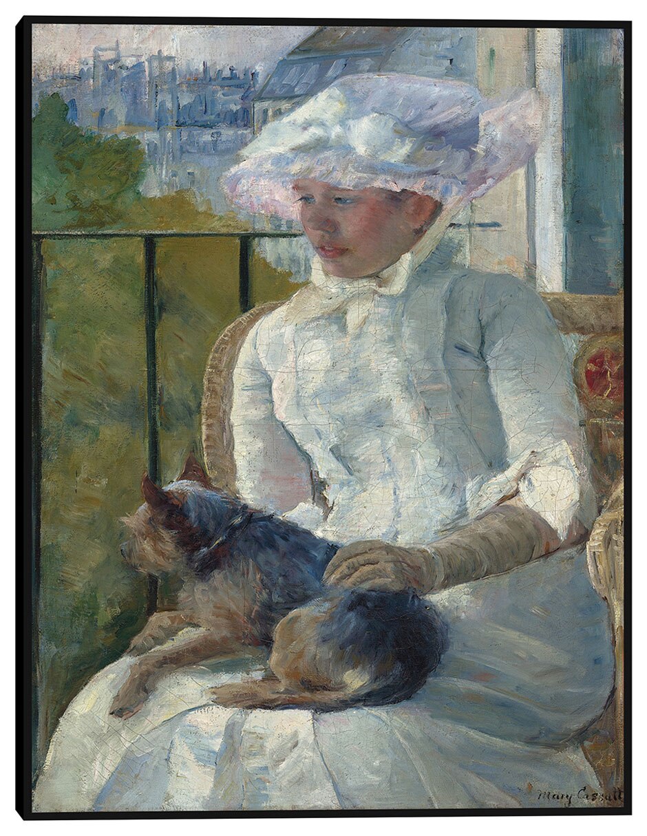 Cuadro decorativo Niña junto a una ventana (c 1883-1884) técnica mixta Retratos Cuadro decorativo Niña junto a una ventana (c 1883-1884) técnica mixta Retratos