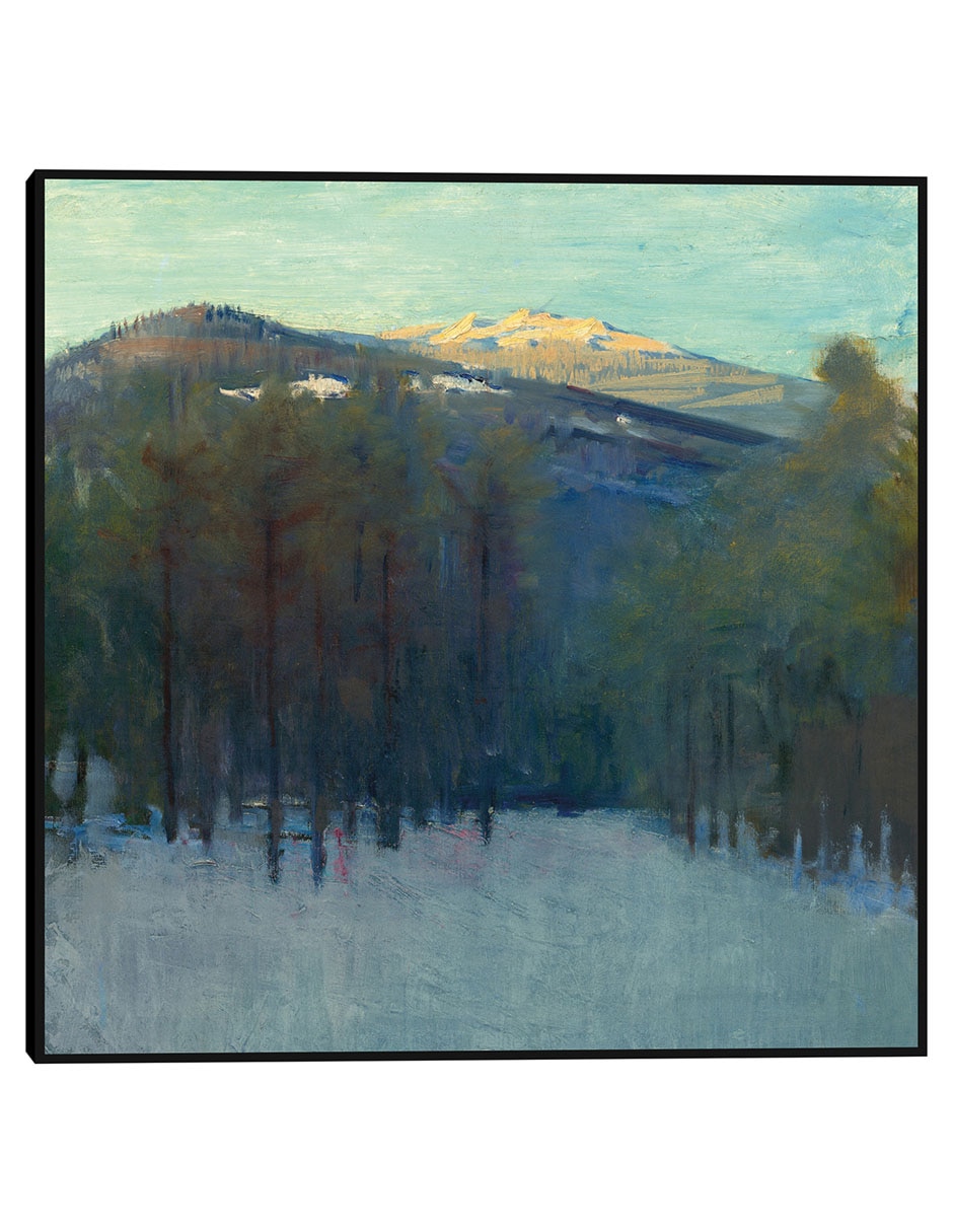 Cuadro decorativo Monte Monadnock técnica mixta Campos