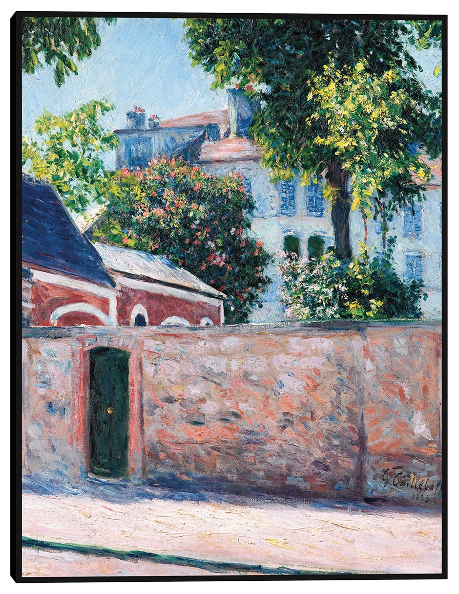 Cuadro decorativo Casas de Argenteuil (1883) técnica mixta Retratos