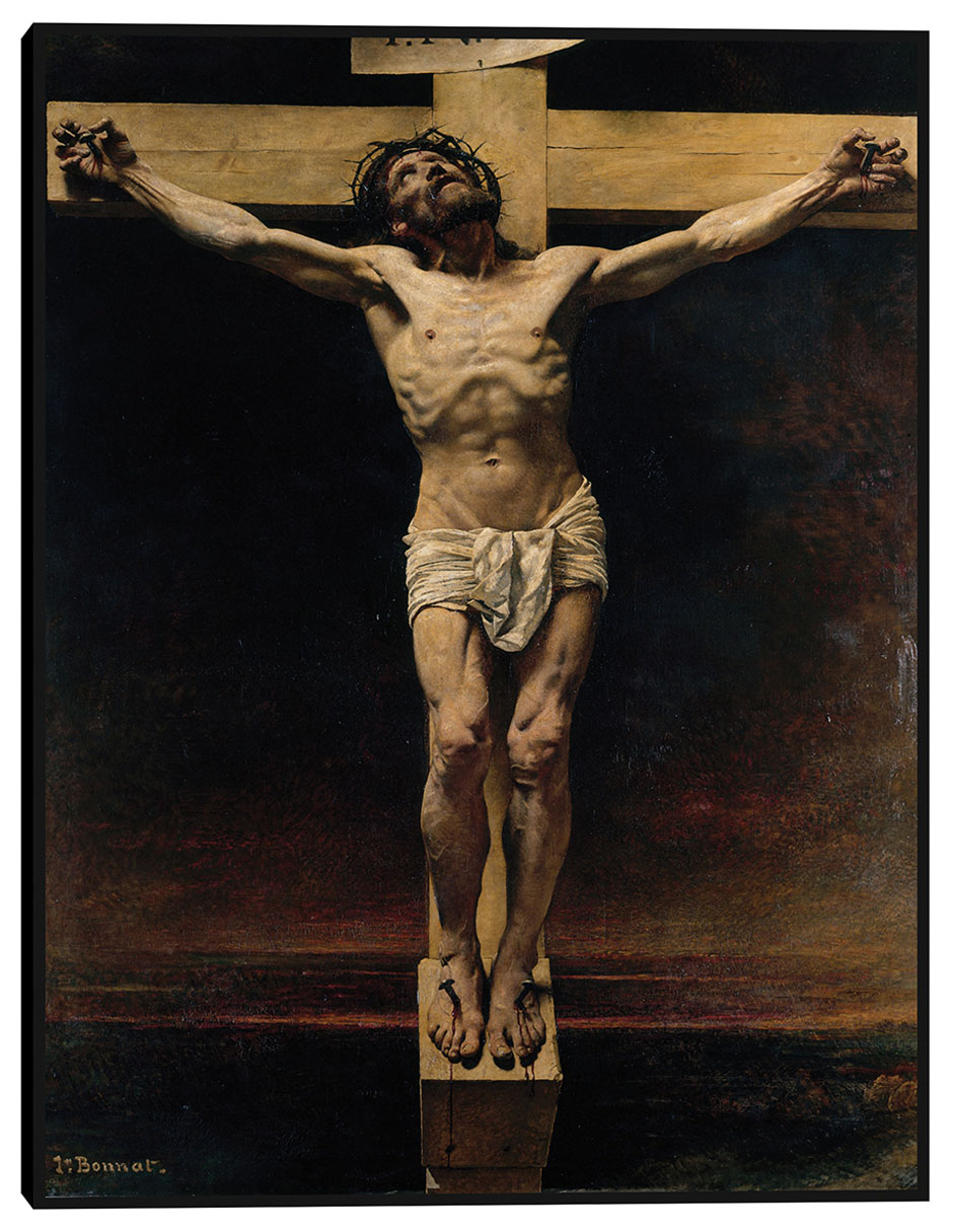 Cuadro decorativo El Cristo en la cruz (1874) técnica mixta Figuras Celestiales Cuadro decorativo El Cristo en la cruz (1874) técnica mixta Figuras Celestiales