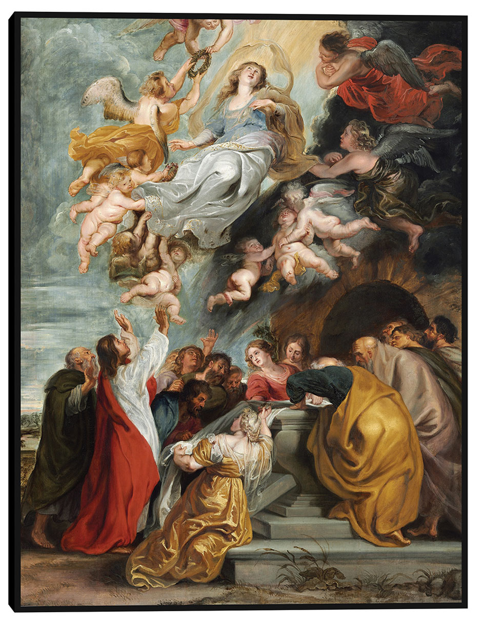 Cuadro decorativo La Asunción de la Virgen (probablemente a mediados de la década de 1620) técnica mixta Figuras Celestiales Cuadro decorativo La Asunción de la Virgen (probablemente a mediados de la década de 1620) técnica mixta Figuras Celestiales