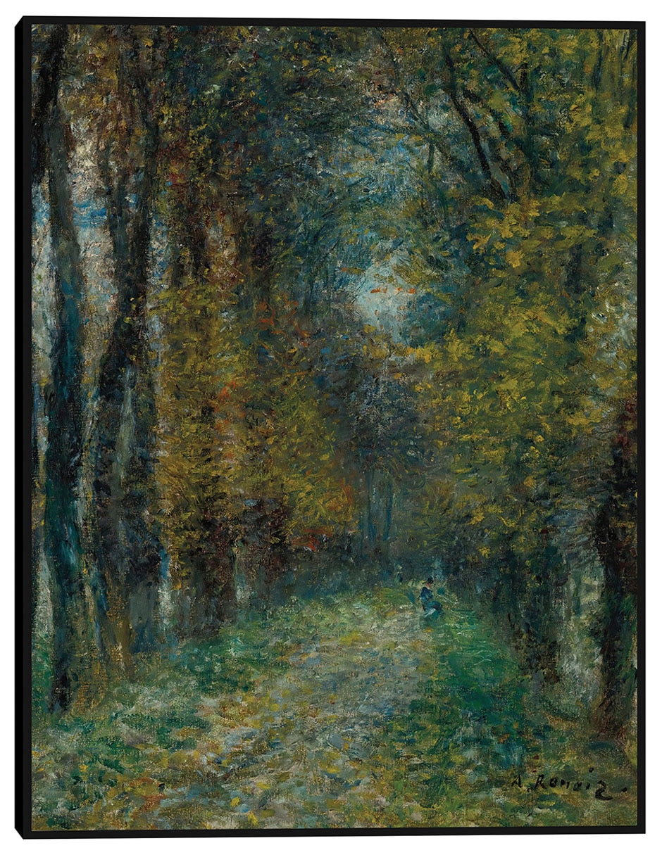 Cuadro decorativo El Callejón Cubierto (1872) técnica mixta Bosques Cuadro decorativo El Callejón Cubierto (1872) técnica mixta Bosques