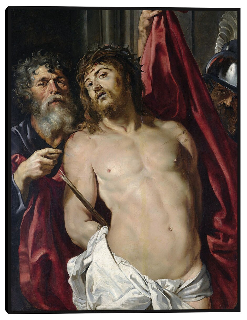 Cuadro decorativo Ecce homo (1800 - 1857) técnica mixta Figuras Celestiales Cuadro decorativo Ecce homo (1800 - 1857) técnica mixta Figuras Celestiales