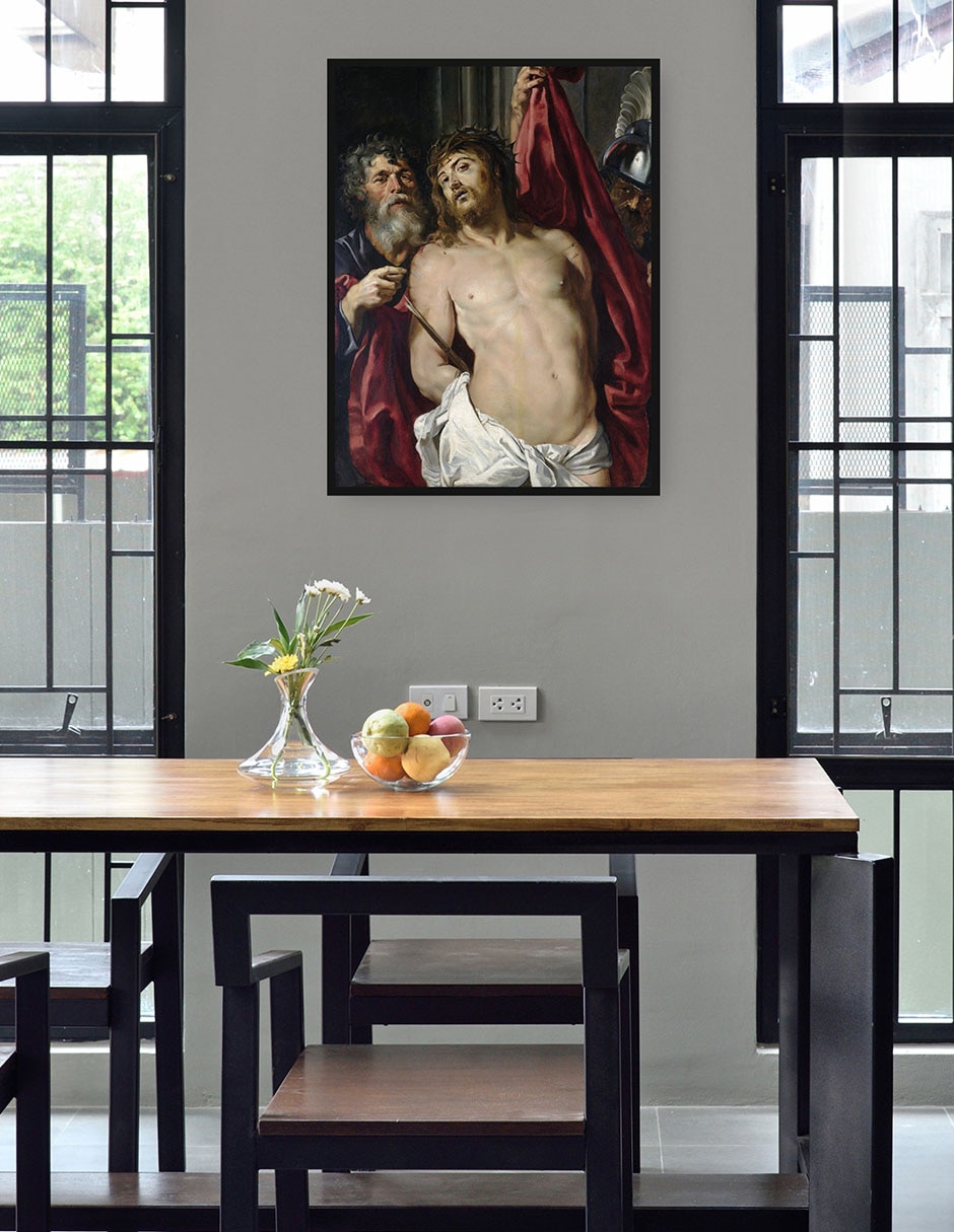 Cuadro decorativo Ecce homo (1800 - 1857) técnica mixta Figuras Celestiales 4