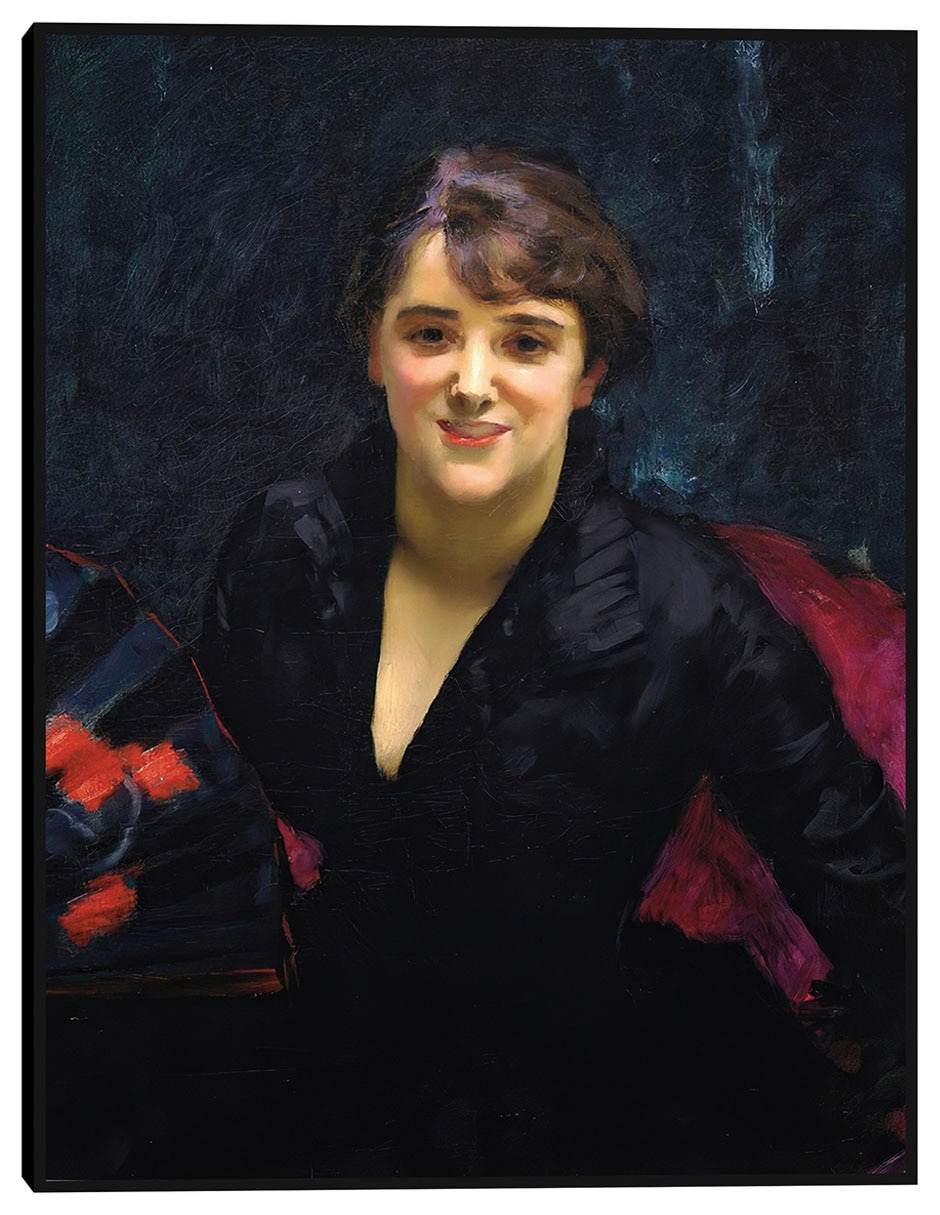 Cuadro decorativo La Dama de Negro (c. 1882-1883) técnica mixta Gente Cuadro decorativo La Dama de Negro (c. 1882-1883) técnica mixta Gente