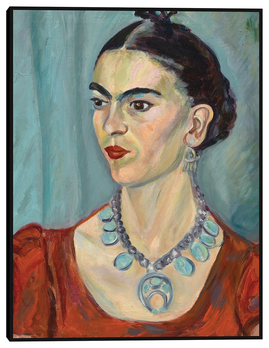 Cuadro decorativo Frida Khalo (1933) técnica mixta Gente Cuadro decorativo Frida Khalo (1933) técnica mixta Gente