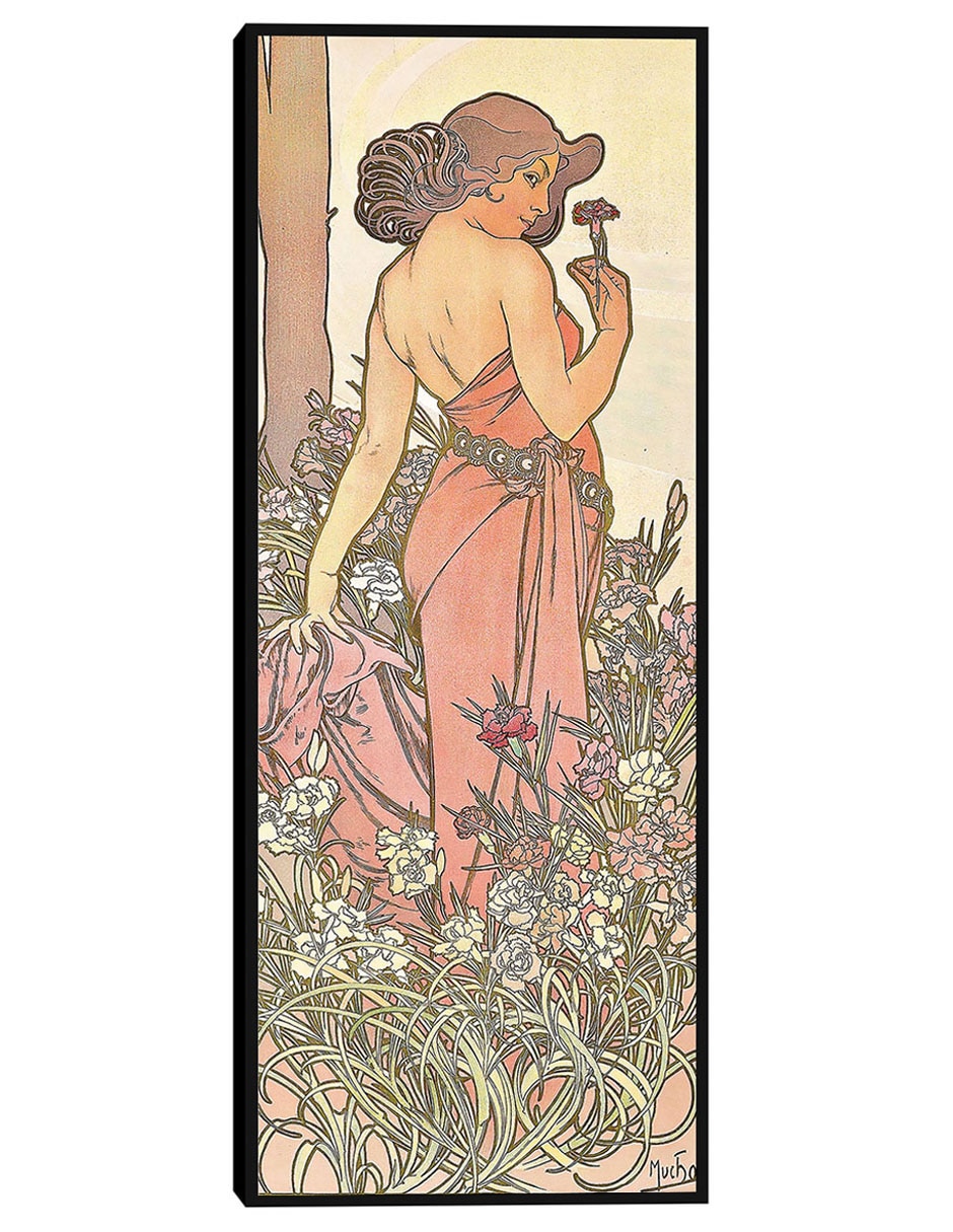 Cuadro decorativo El clavel (1897) técnica mixta Obras Cuadro decorativo El clavel (1897) técnica mixta Obras