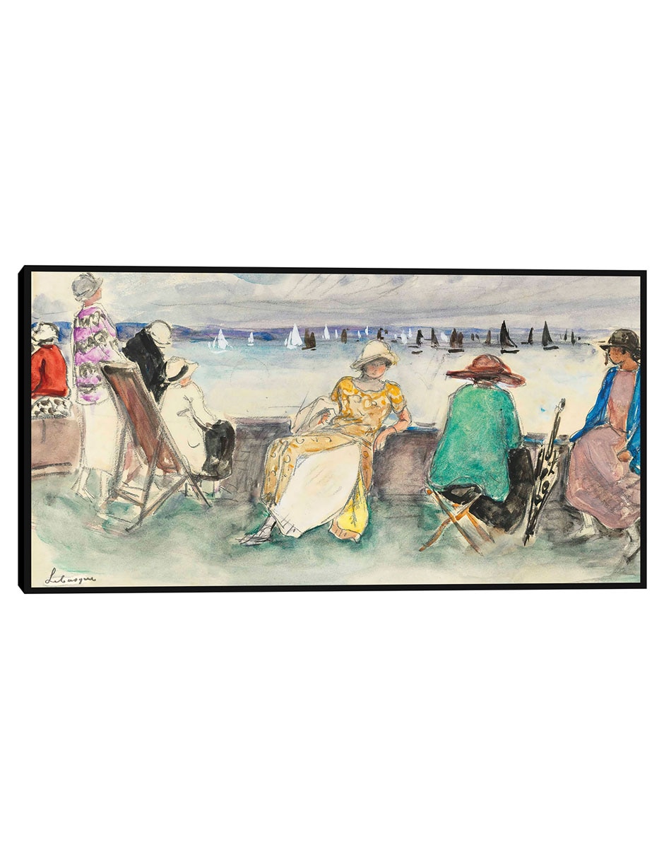 Cuadro decorativo Mujeres aux régates (1920) técnica mixta Gente Cuadro decorativo Mujeres aux régates (1920) técnica mixta Gente