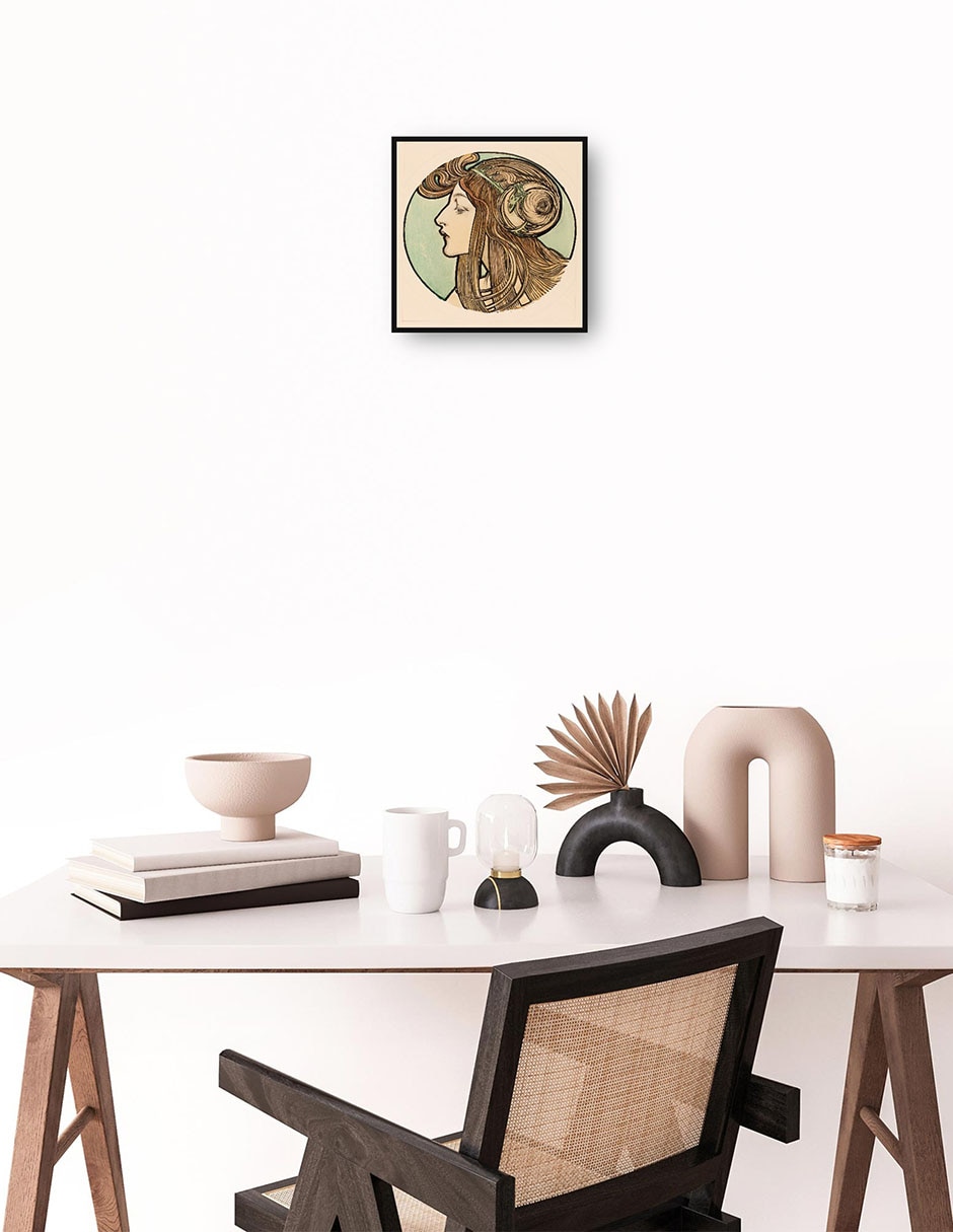 Cuadro decorativo Vidriera para la fachada de la boutique Fouquet III técnica mixta Obras 4