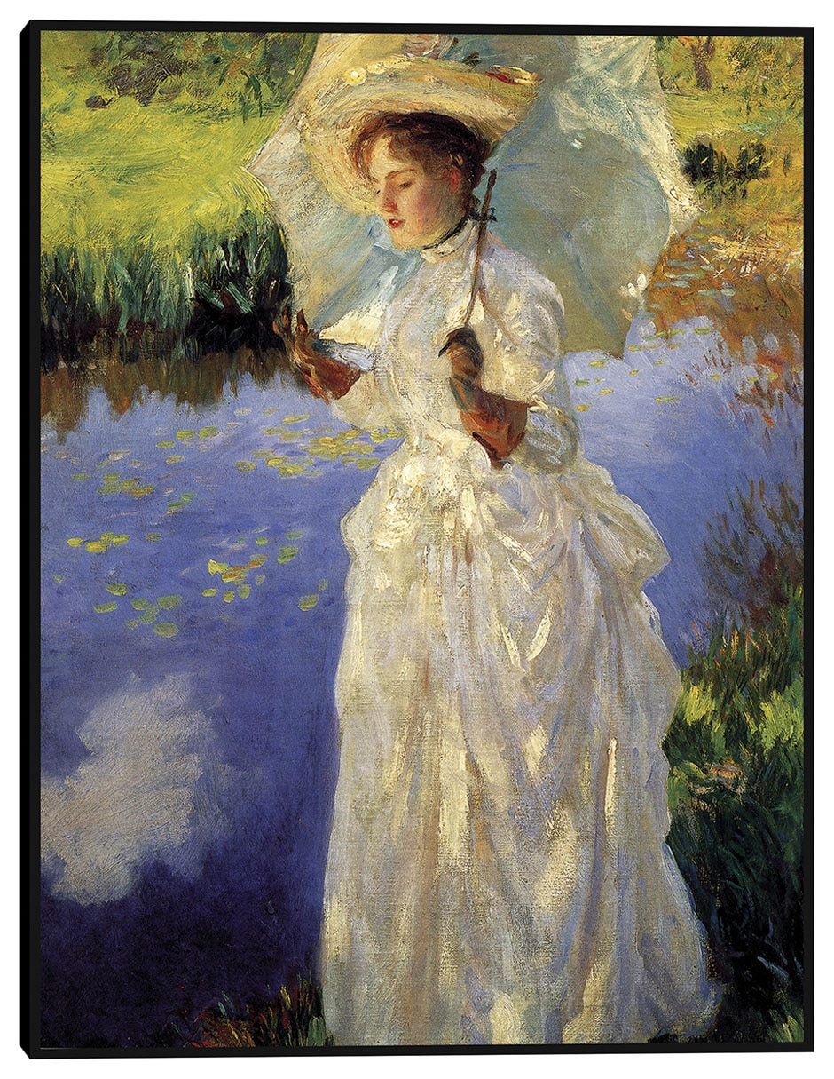 Cuadro decorativo Paseo matutino (1888) técnica mixta Gente