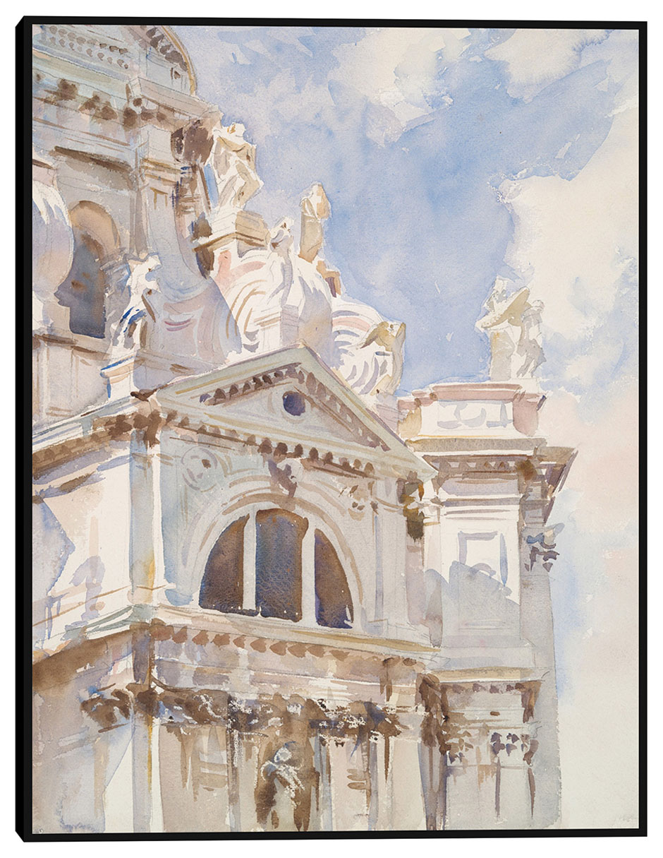 Cuadro decorativo El saludo, Venecia (ca. 1904-197) técnica mixta Arquitectura Cuadro decorativo El saludo, Venecia (ca. 1904-197) técnica mixta Arquitectura