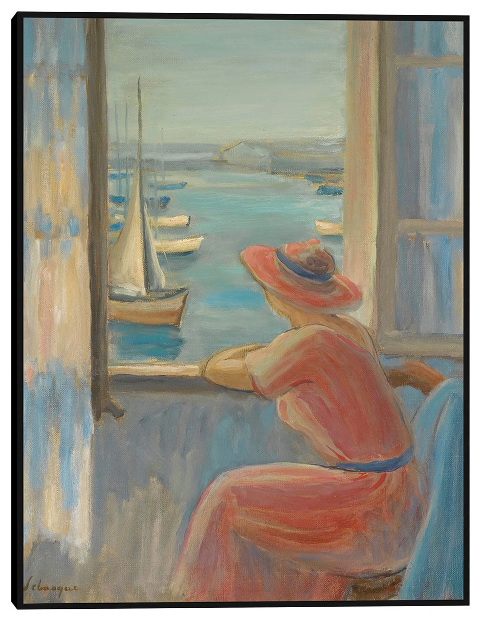 Cuadro decorativo Devant La Fenêtre, Isla de Yeu (1919) técnica mixta Gente Cuadro decorativo Devant La Fenêtre, Isla de Yeu (1919) técnica mixta Gente