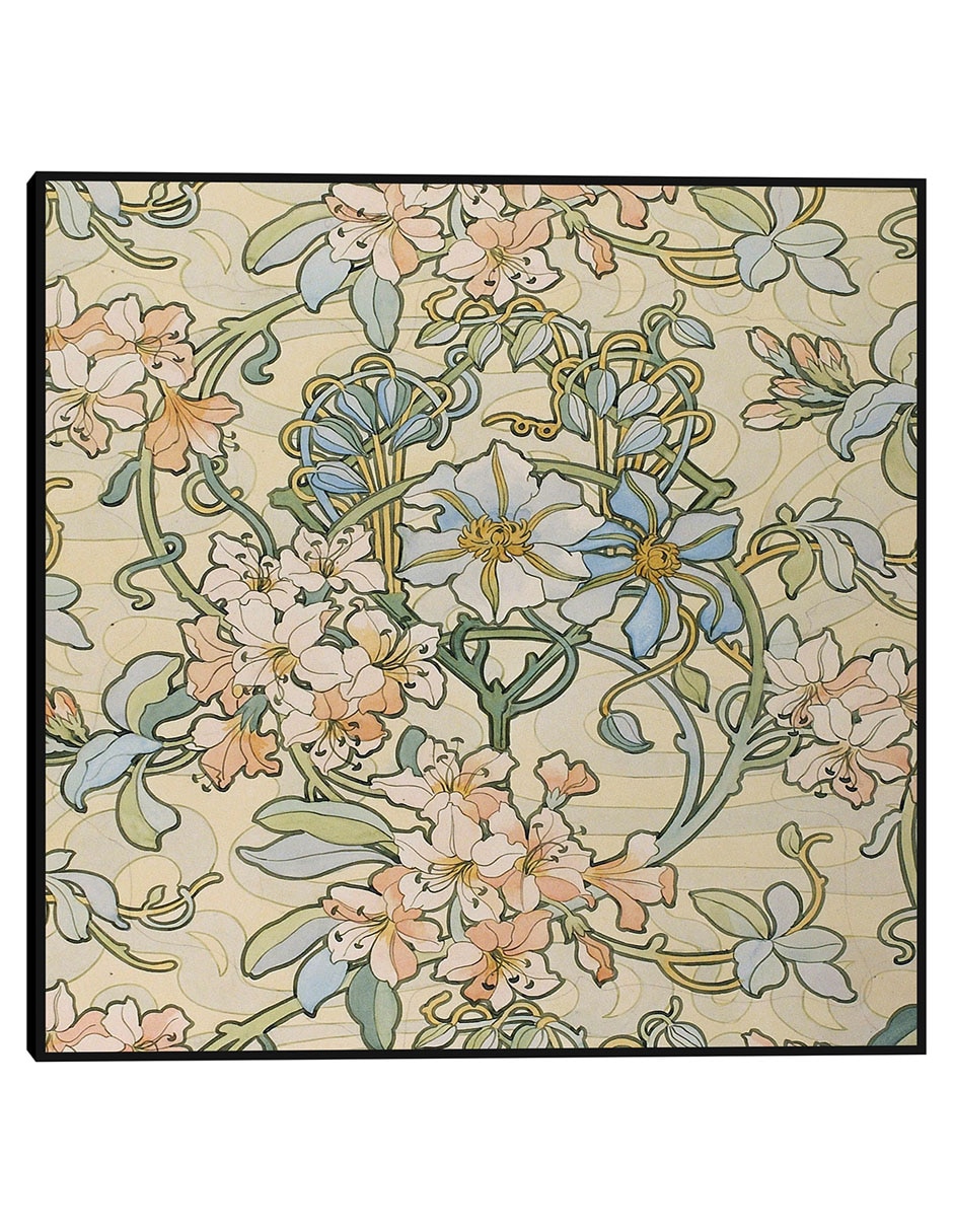 Cuadro decorativo Clemátida (1897-1898) técnica mixta Floración