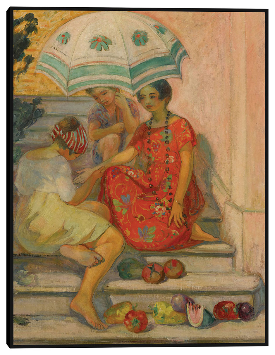 Cuadro decorativo El diseño de buena aventura, sainte-maxime (1914) técnica mixta Gente
