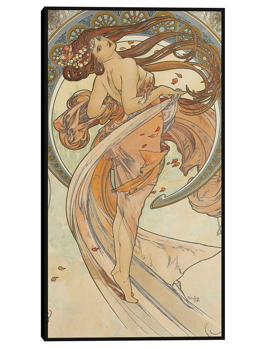 Cuadro decorativo Las artes 2 (1898) técnica mixta Obras Cuadro decorativo Las artes 2 (1898) técnica mixta Obras