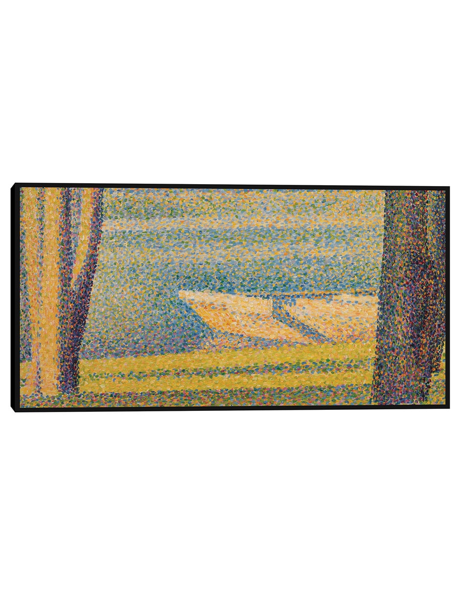 Cuadro decorativo Barcos y árboles amarrados técnica mixta Navegación Cuadro decorativo Barcos y árboles amarrados técnica mixta Navegación