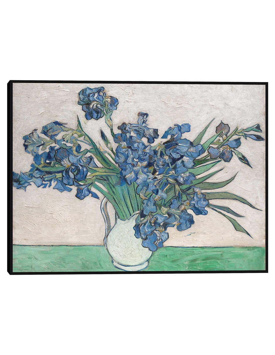 Cuadro decorativo Iris (1890) técnica mixta Floreros Cuadro decorativo Iris (1890) técnica mixta Floreros