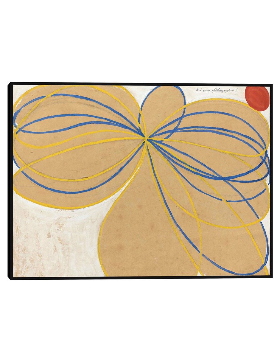 Cuadro decorativo La Estrella De Siete Puntas Nº 1 (1908) técnica mixta Colores Cuadro decorativo La Estrella De Siete Puntas Nº 1 (1908) técnica mixta Colores
