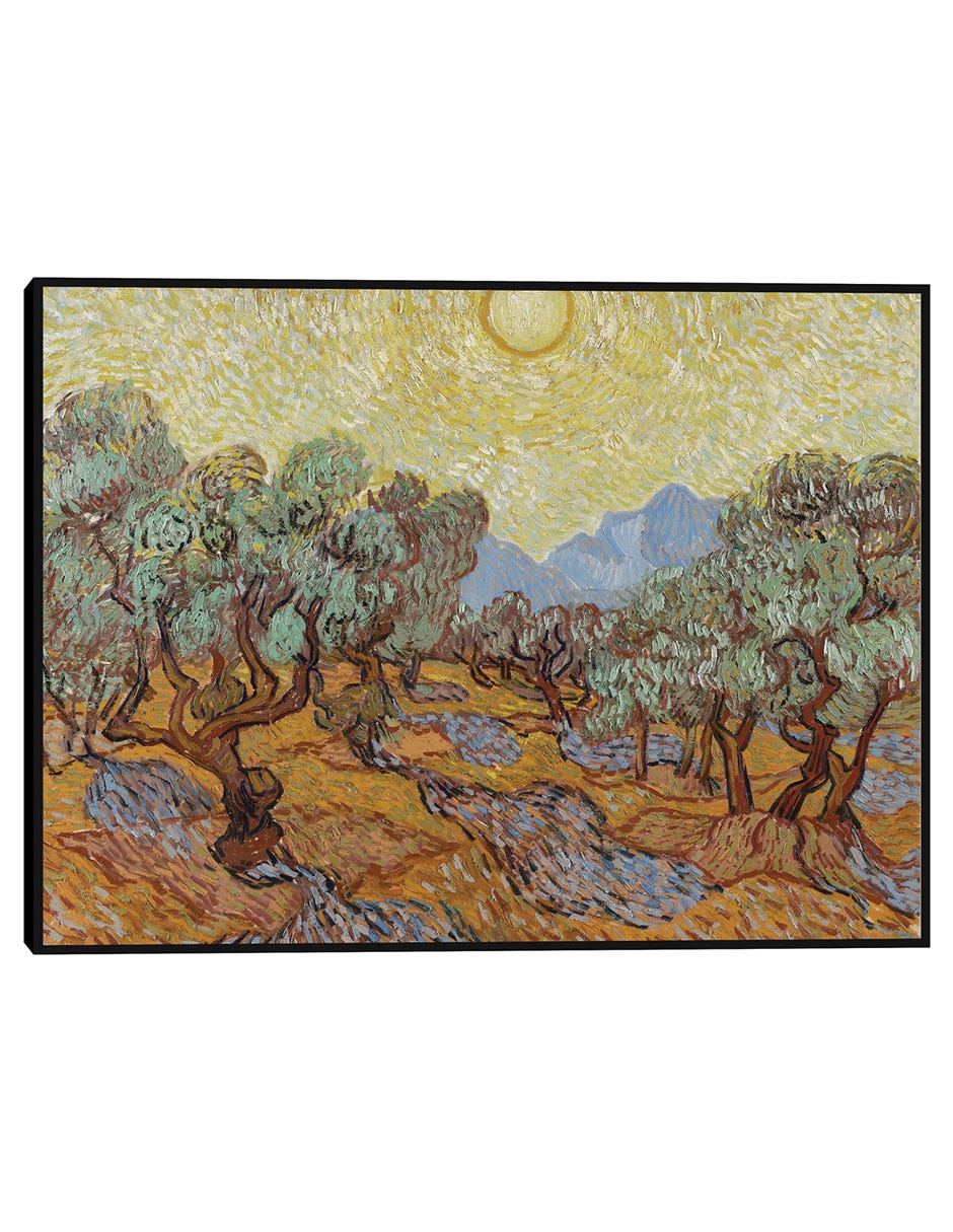 Cuadro decorativo Olivos (1889) técnica mixta Campos Cuadro decorativo Olivos (1889) técnica mixta Campos