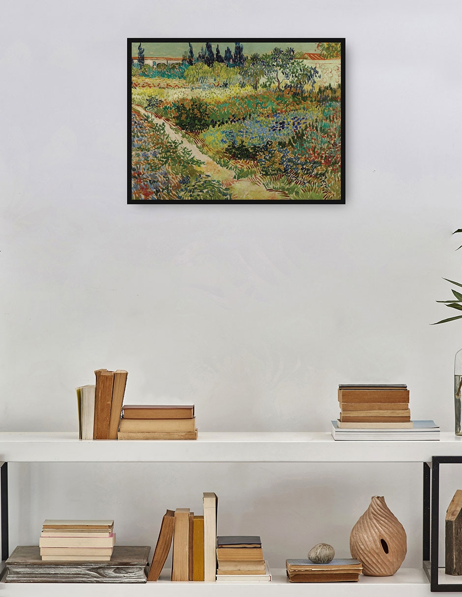 Cuadro decorativo Jardín en Arlés técnica mixta Campos 4