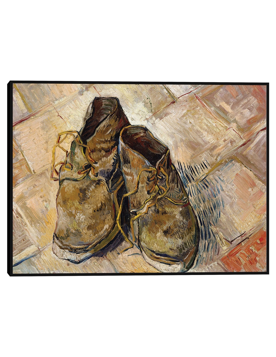 Cuadro decorativo Zapatos (1888) técnica mixta Objetos Cuadro decorativo Zapatos (1888) técnica mixta Objetos