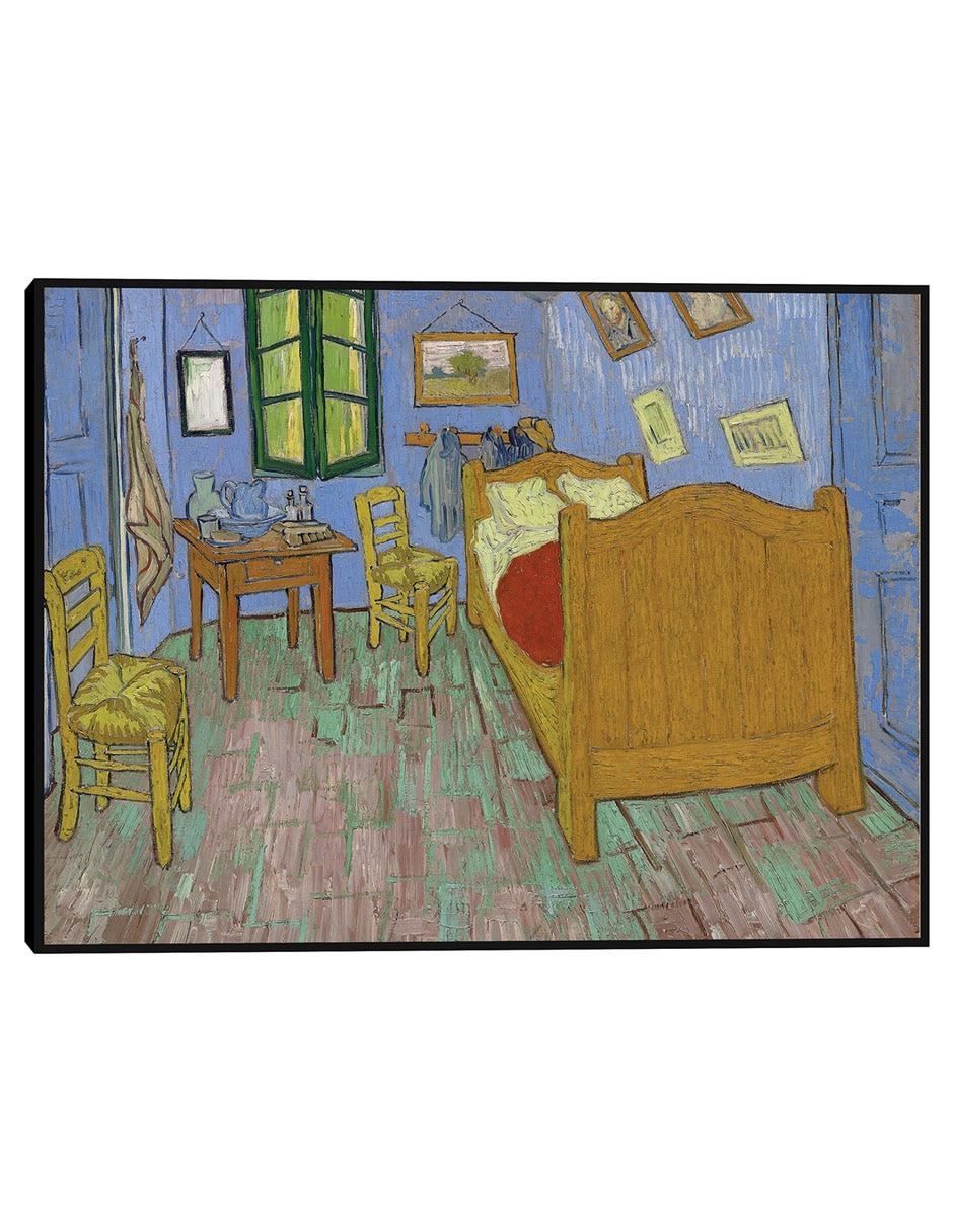 Cuadro decorativo El dormitorio (1889) técnica mixta Formas Cuadro decorativo El dormitorio (1889) técnica mixta Formas