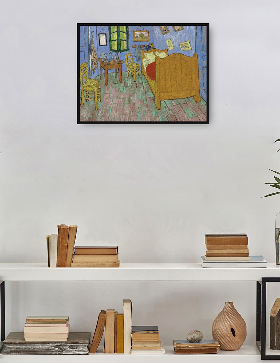 Cuadro decorativo El dormitorio (1889) técnica mixta Formas 4