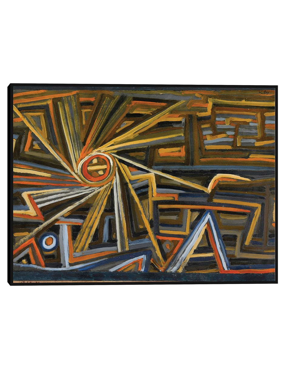 Cuadro decorativo Strahlung y rotación (1924) técnica mixta Colores Cuadro decorativo Strahlung y rotación (1924) técnica mixta Colores