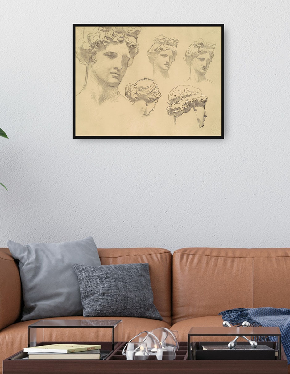Cuadro decorativo Estudios Para 'Apolo Y Las Musas' (Hacia 1921) técnica mixta Bocetos 2