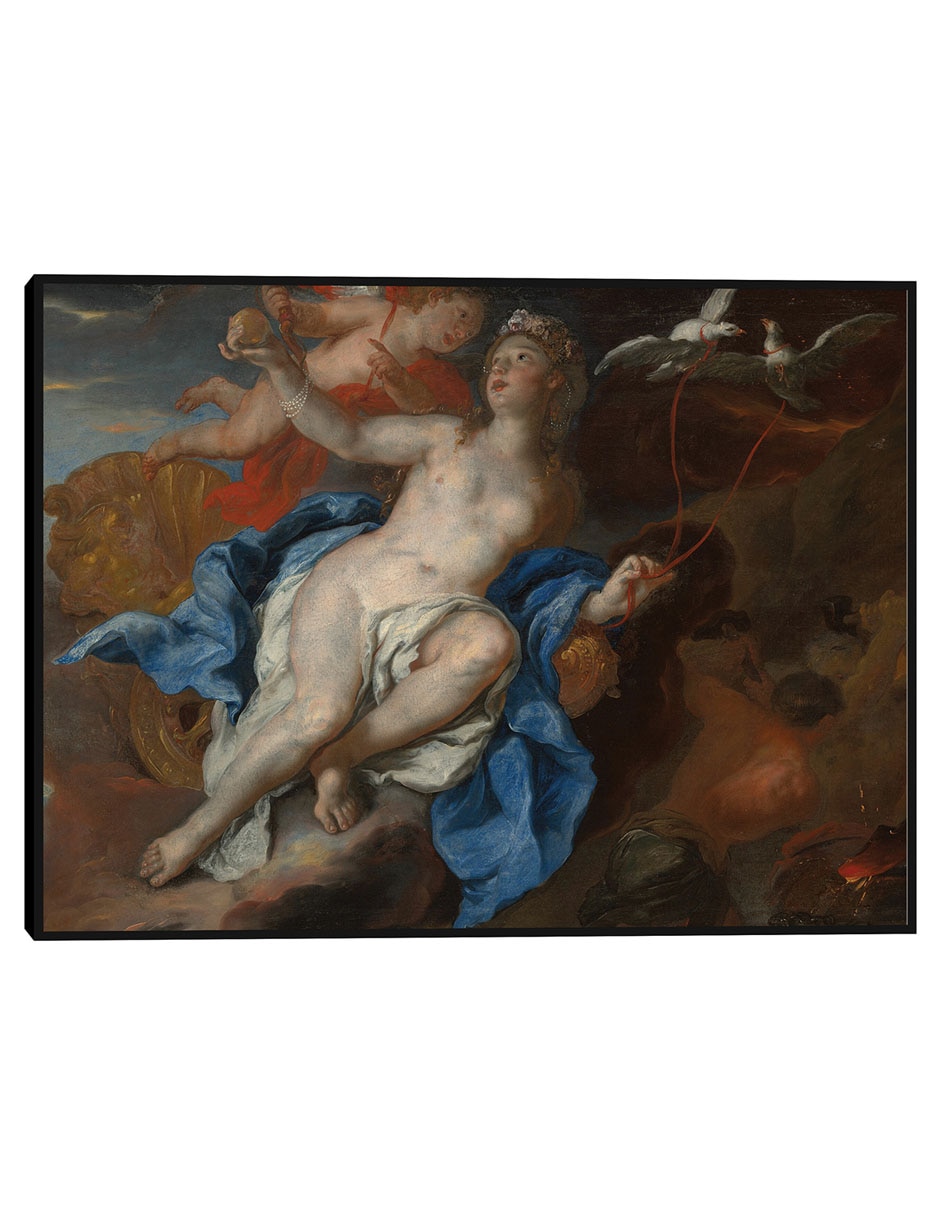 Cuadro decorativo Venus y Cupido en la fragua de Vulcano (1690-95) técnica mixta Gente Cuadro decorativo Venus y Cupido en la fragua de Vulcano (1690-95) técnica mixta Gente