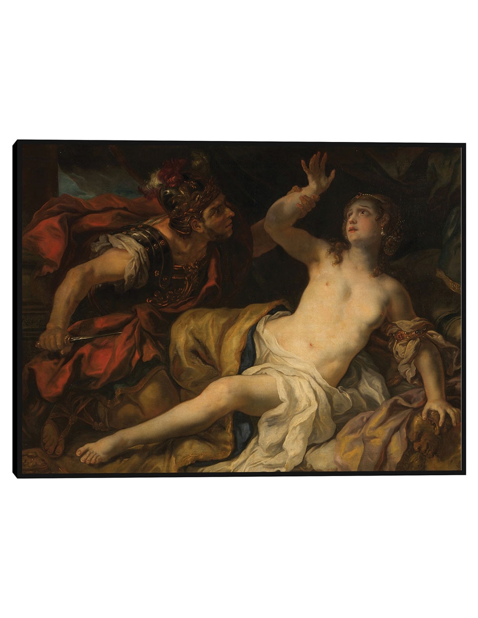 Cuadro decorativo Tarquinio y Lucrecia (1692) técnica mixta Gente Cuadro decorativo Tarquinio y Lucrecia (1692) técnica mixta Gente