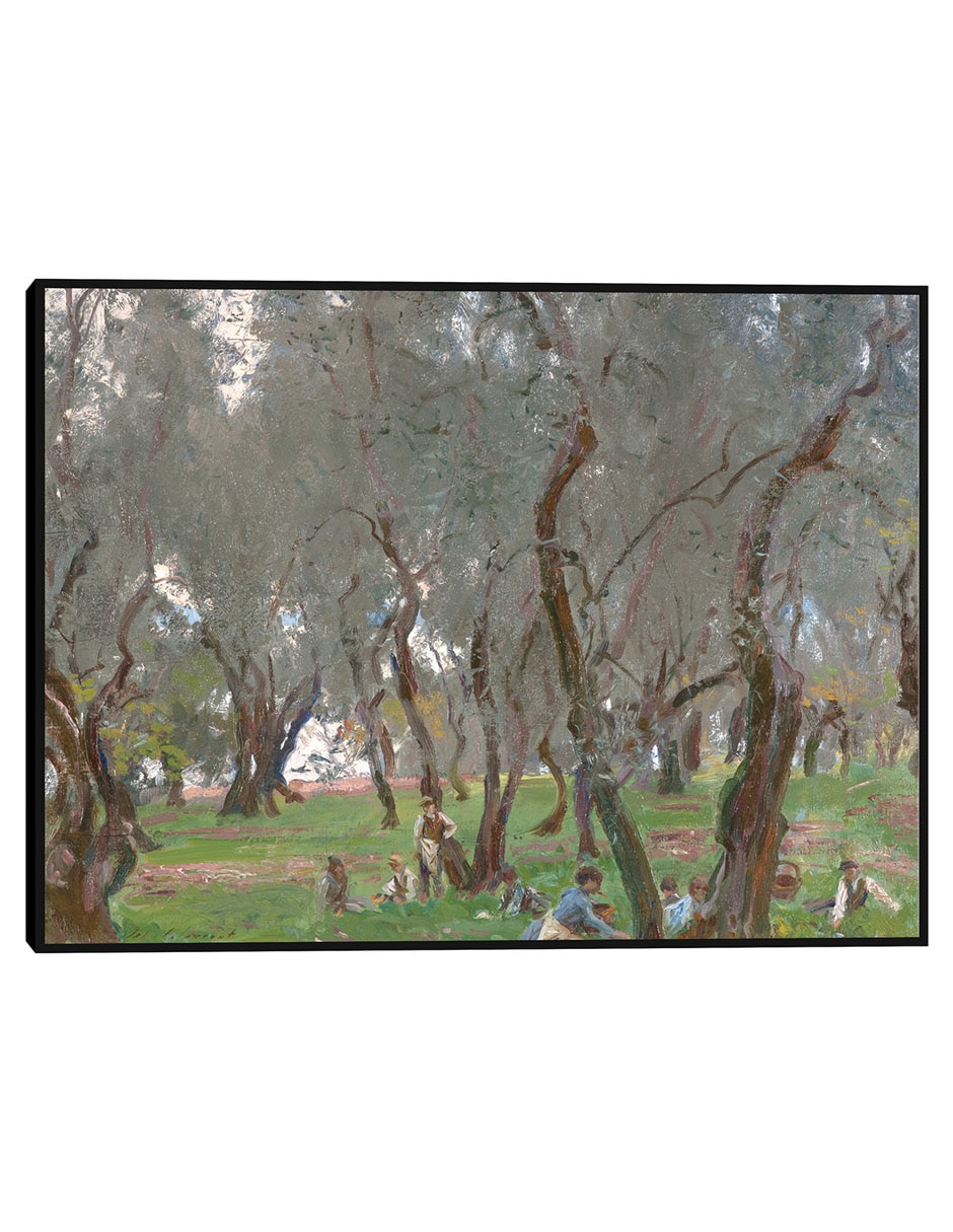 Cuadro decorativo El Olivar (1910) técnica mixta Bosques Cuadro decorativo El Olivar (1910) técnica mixta Bosques