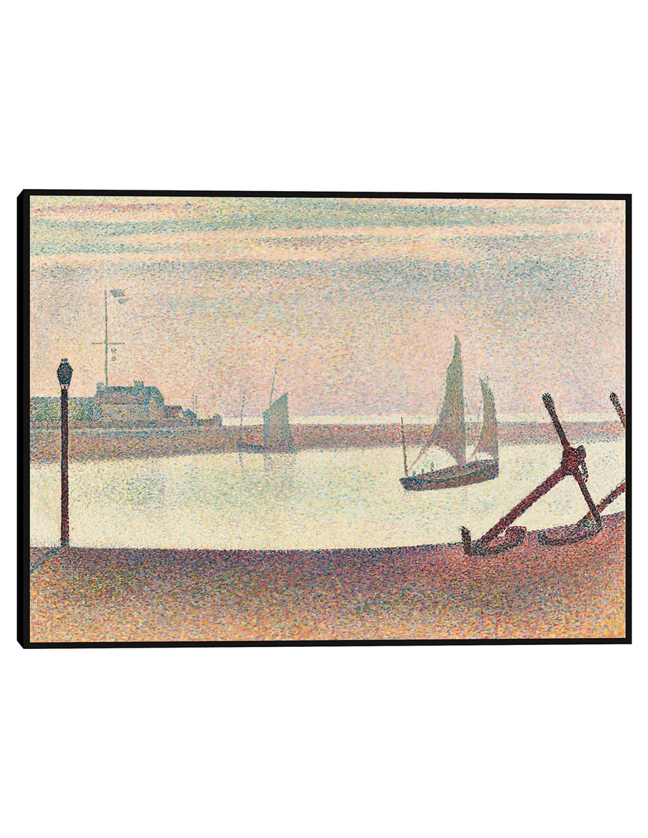Cuadro decorativo El canal de Gravelines, por la tarde técnica mixta Navegación Cuadro decorativo El canal de Gravelines, por la tarde técnica mixta Navegación