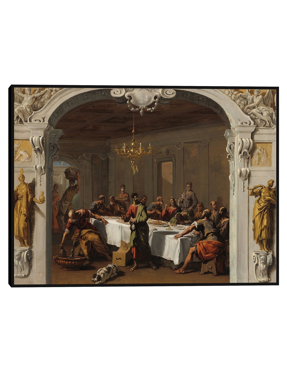 Cuadro decorativo La última cena, 1713/1714 técnica mixta Figuras Celestiales Cuadro decorativo La última cena, 1713/1714 técnica mixta Figuras Celestiales